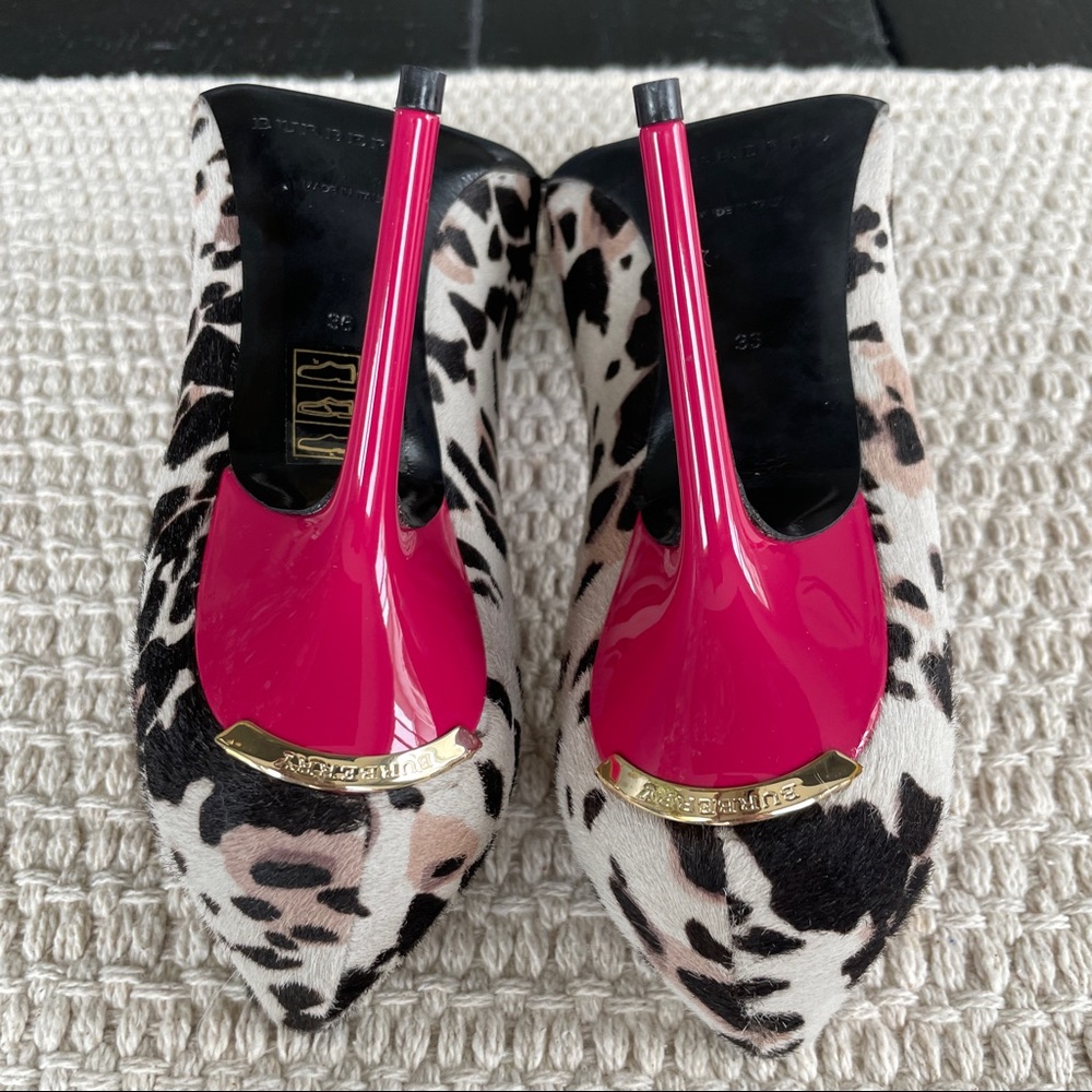 Burberry Ponyhair Pumps, Size 36 - Picture 10 of 11